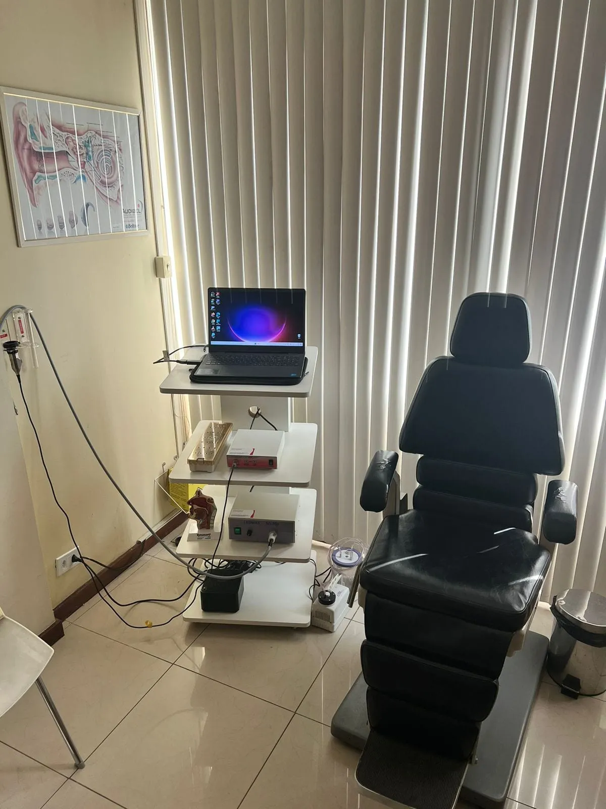 local de exame medico otorrino