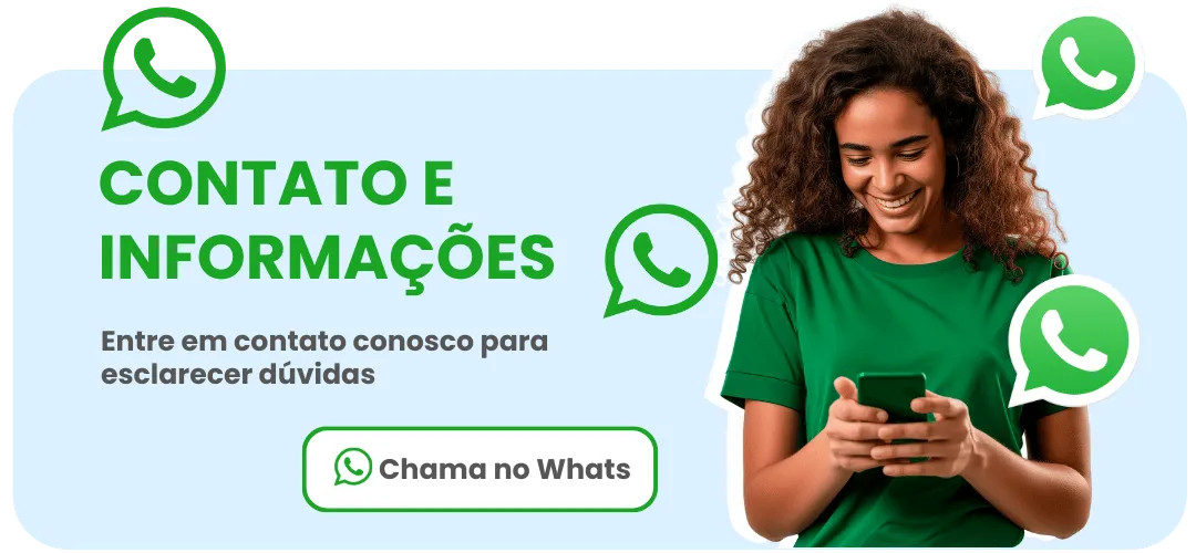 Contato e informações — chama no WhatsApp